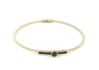 Bracelet Sangiorgi Preziosi Femme in Or rosé Diamante Black 0.30 Ct 187120-16 - 187120-16